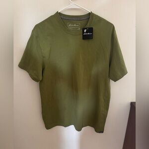 Eddie Bauer Olive Green Short Sleeve Tee